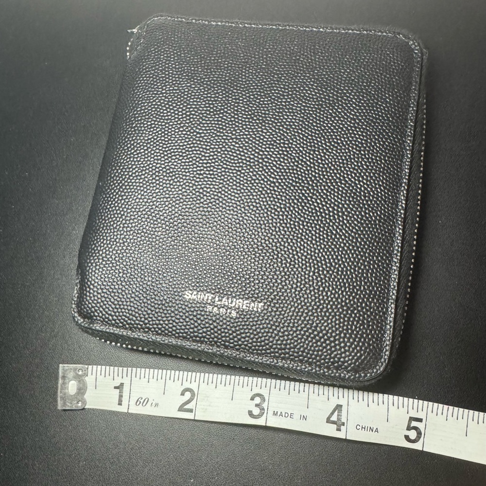 Saint Laurent black leather wallet - Picture 2 of 7